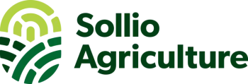 Sollio Agriculture logo in shades of green