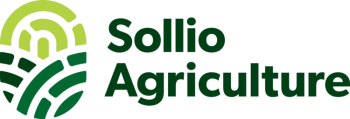 Sollio Agriculture logo in shades of green